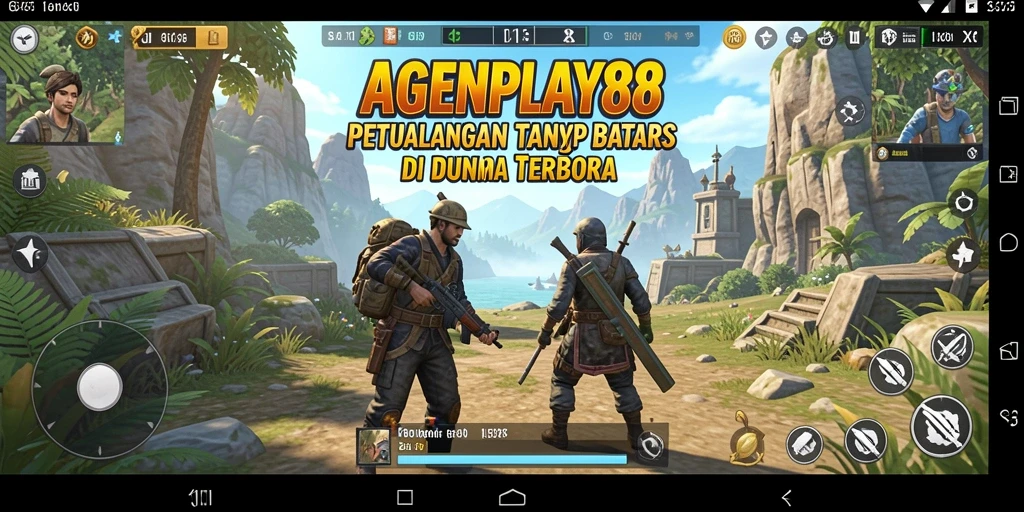 Gameplay AGENPLAY88 dengan grafis dunia terbuka yang memukau.