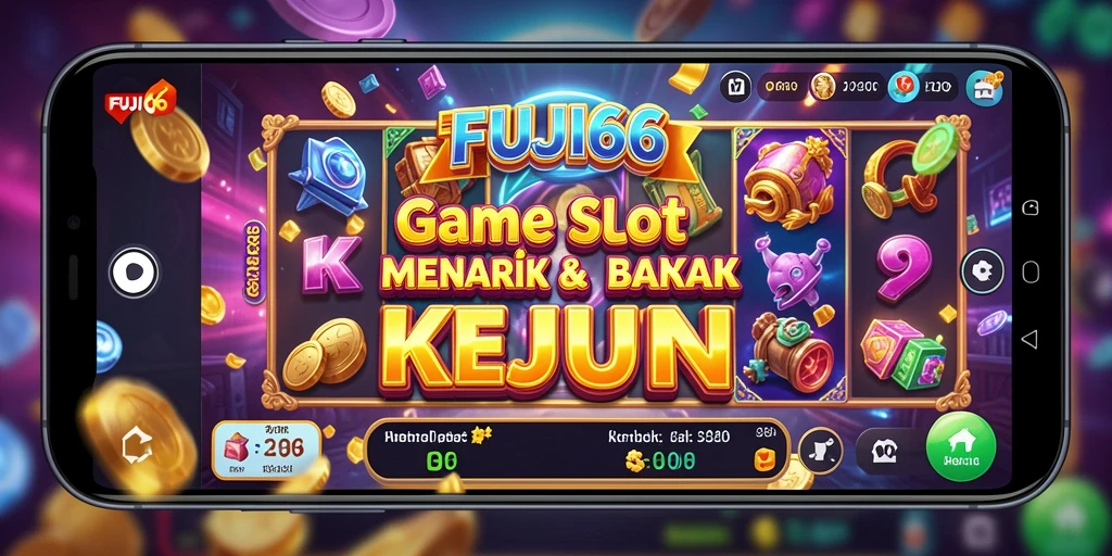 Tampilan menarik dari gameplay Slot FUJI66 yang penuh warna.