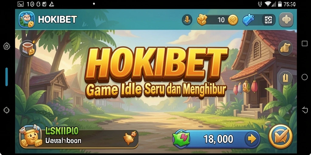 Tampilan gameplay HOKIBET yang menarik dan penuh warna.
