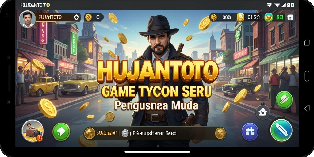 Tampilan gameplay HUJANTOTO yang menarik dan penuh strategi.