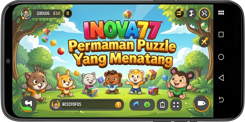 Tampilan gameplay seru dari <strong>INOVA77</strong> dengan tantangan puzzle yang menarik.