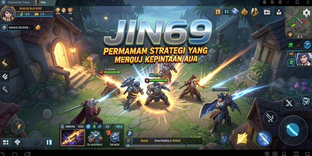 Screenshot gameplay JIN69 menampilkan aksi strategi yang mendebarkan.