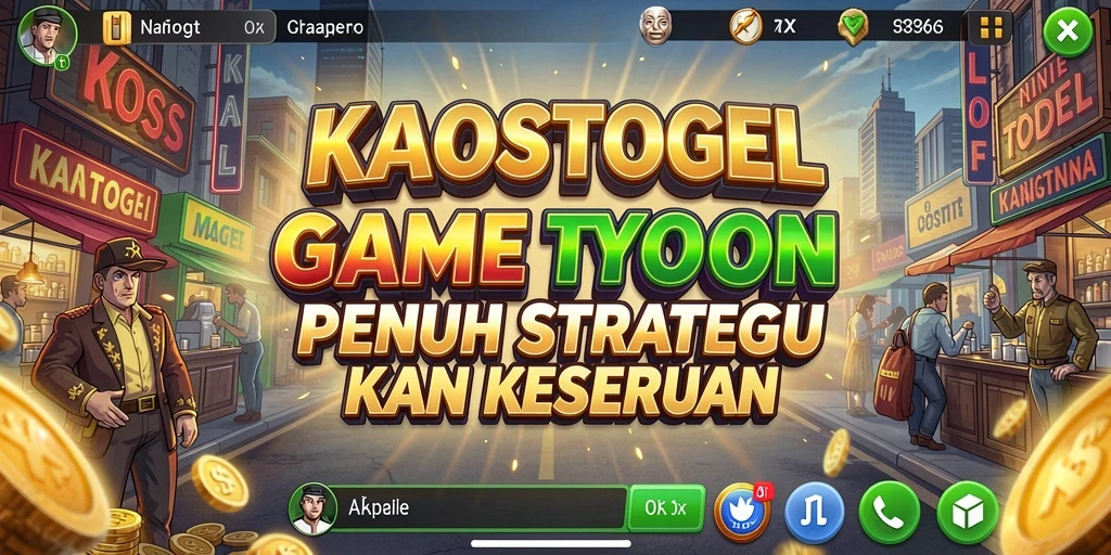 Tampilan gameplay KAOSTOGEL yang menarik dan interaktif.