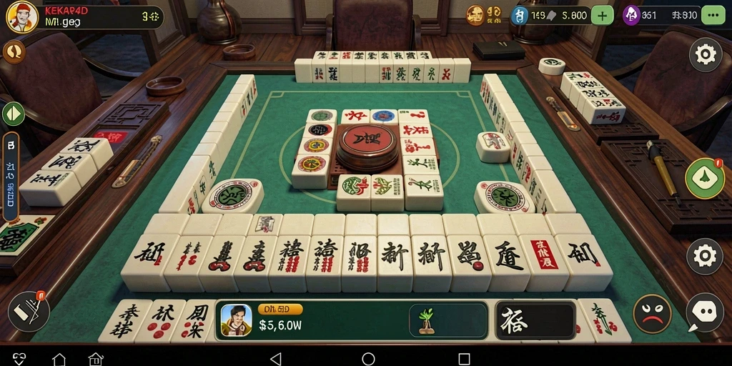 Tampilan gameplay seru dan menarik dari KEKAR4D.