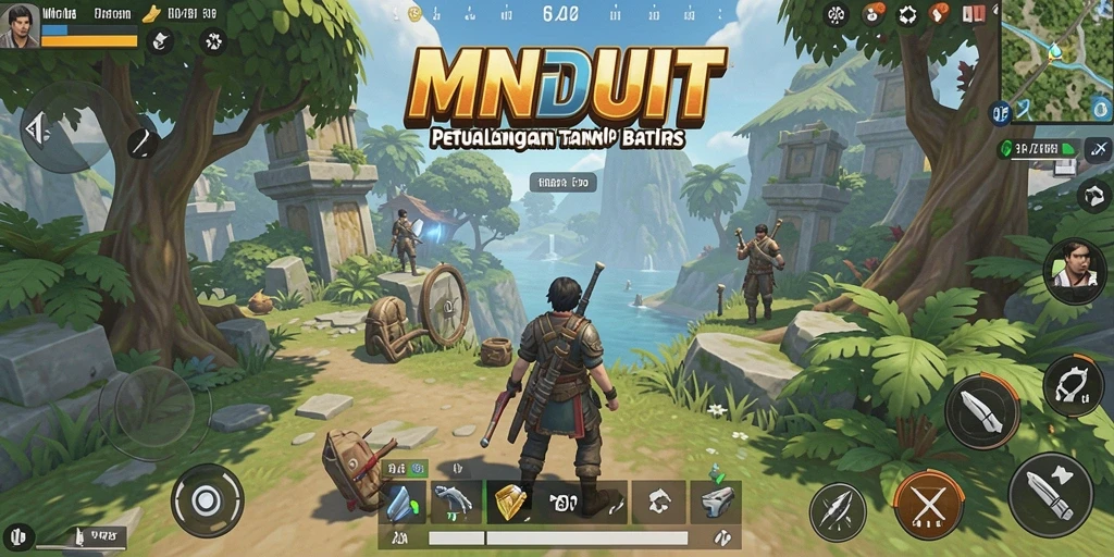 Gameplay seru dan menakjubkan di dunia terbuka MNDUIT.