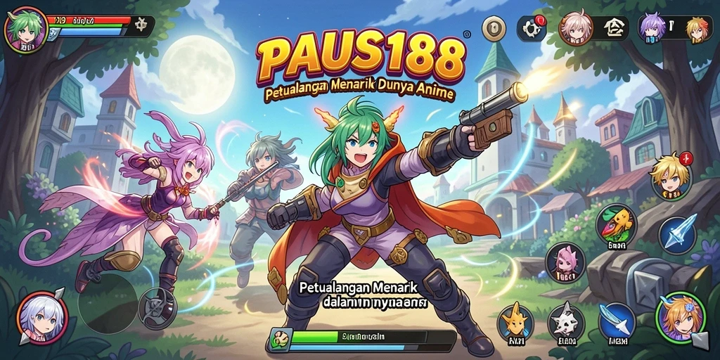 Screenshot gameplay RPG yang seru dan penuh aksi.