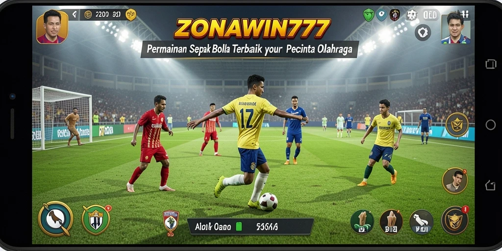 Gameplay seru di ZONAWIN777 dengan tim sepak bola terbaik.